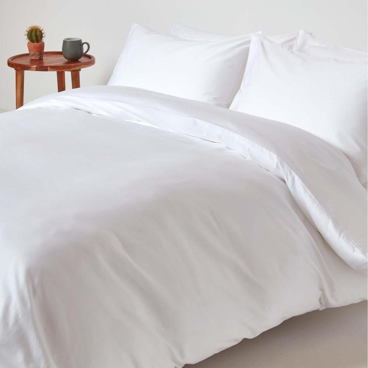 Organic Egyptian Cotton Duvet Cover Set - Moss Green / Single – image 2