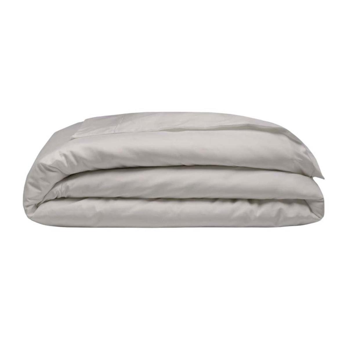 400 Thread Count Egyptian Cotton Oxford Duvet Cover - BM139 - Oyster / Single – image 2