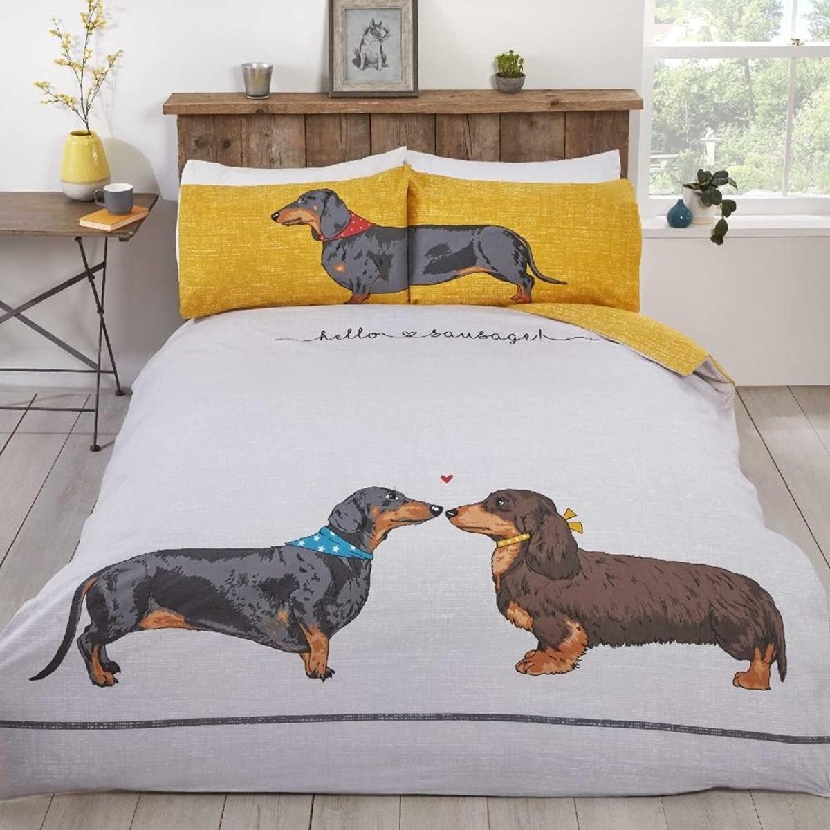 Hello Sausage Duvet Cover Bedding Sets - Multi / Single