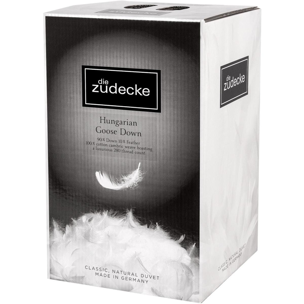 Hungarian Goose Down Duvet - White / 4.5 / Single – image 5