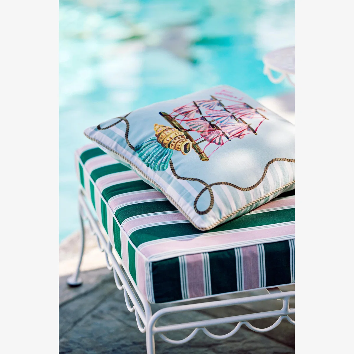 Nathalie Lete Printed Indoor/Outdoor Pillow