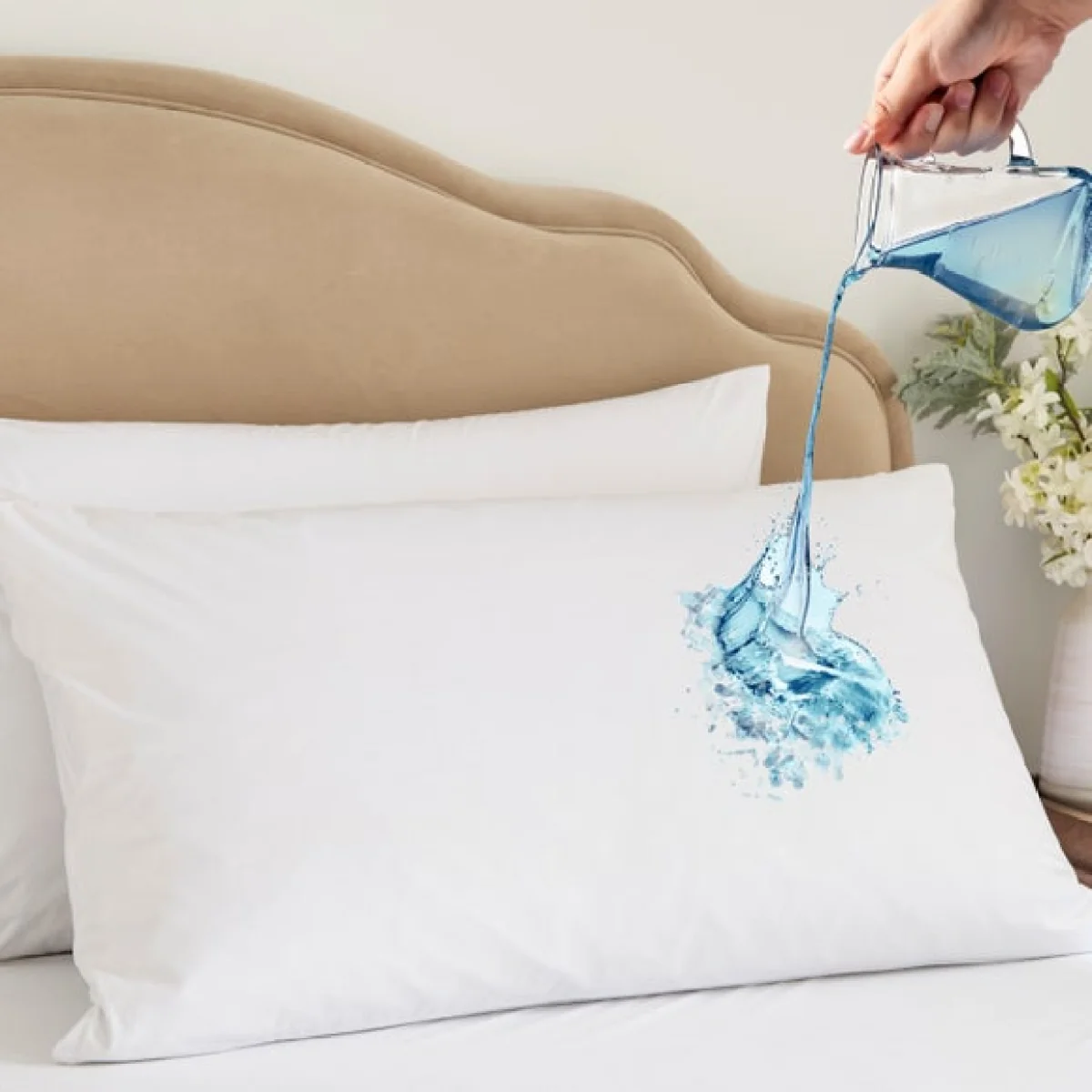 Fogarty Tencel Waterproof Pillow Pair – image 4