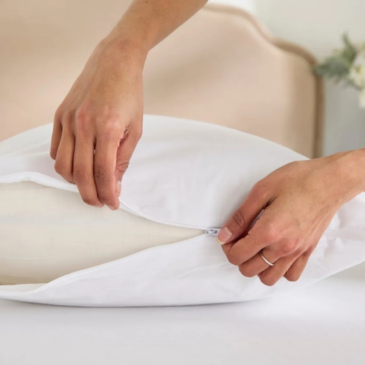 Fogarty Tencel Waterproof Pillow Pair – image 5