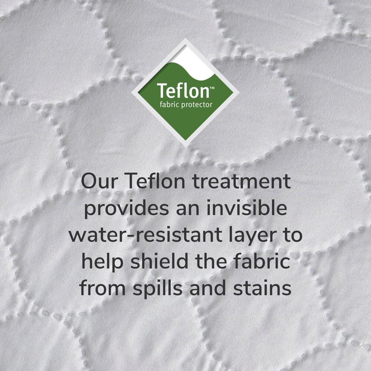 Teflon Stain Resistant Pillow Protector Pair White – image 5