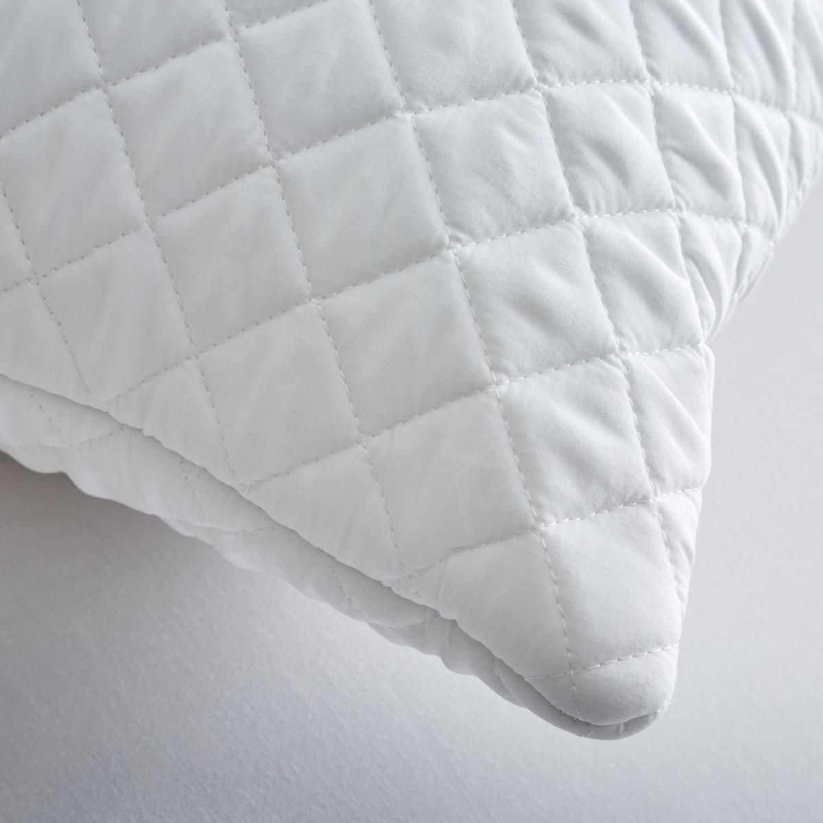 Super Comfort Quilted Foam Firm-Support Pillow White – image 3