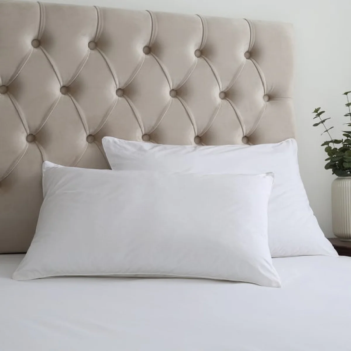 Fogarty Cool Sleep Pillow Pair and Bedding Protector Bundle – image 3