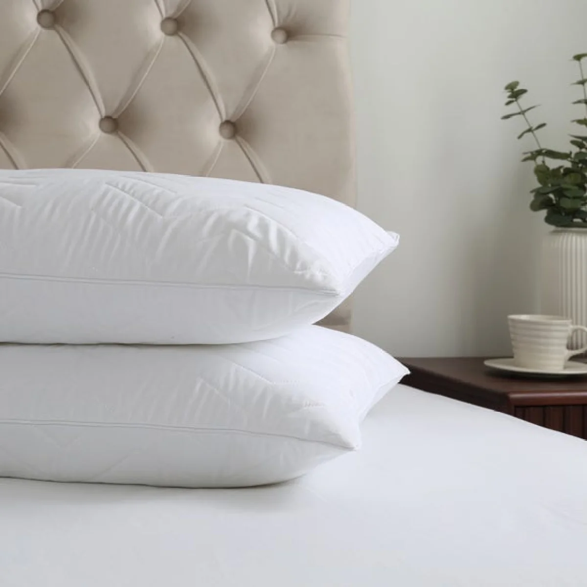 Fogarty Temperature Balance Pillow Pair and Bedding Protector Bundle – image 8
