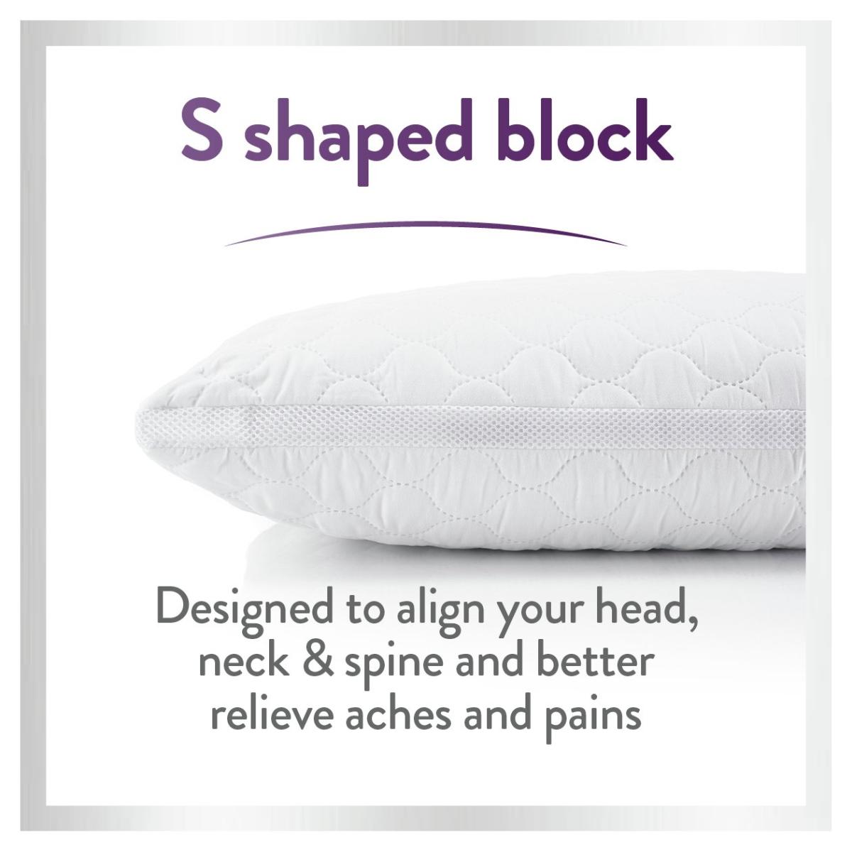 Slumberdown S-Shaped Orthopaedic Pillow – image 4