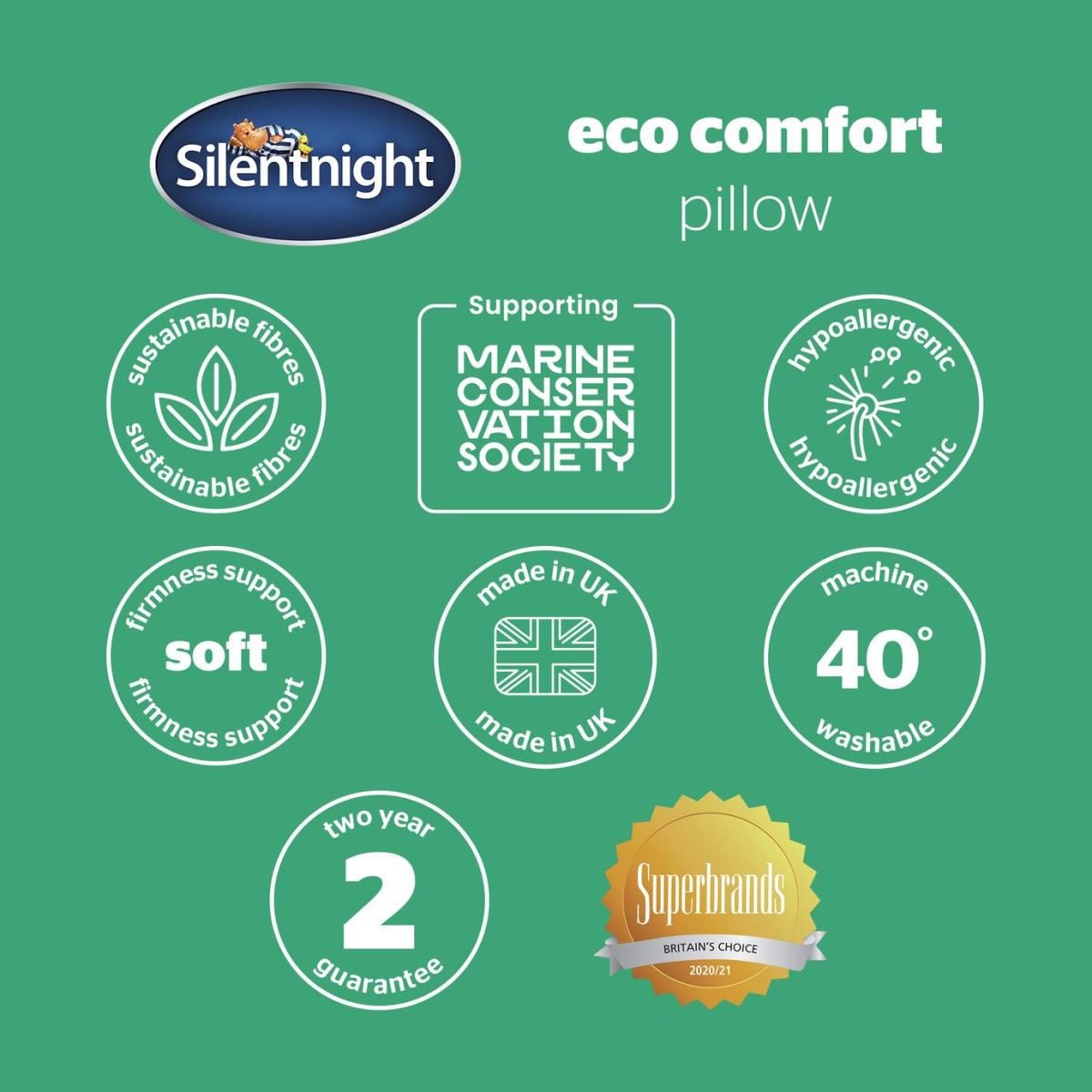 Silentnight Eco Comfort Soft Pillow – image 9