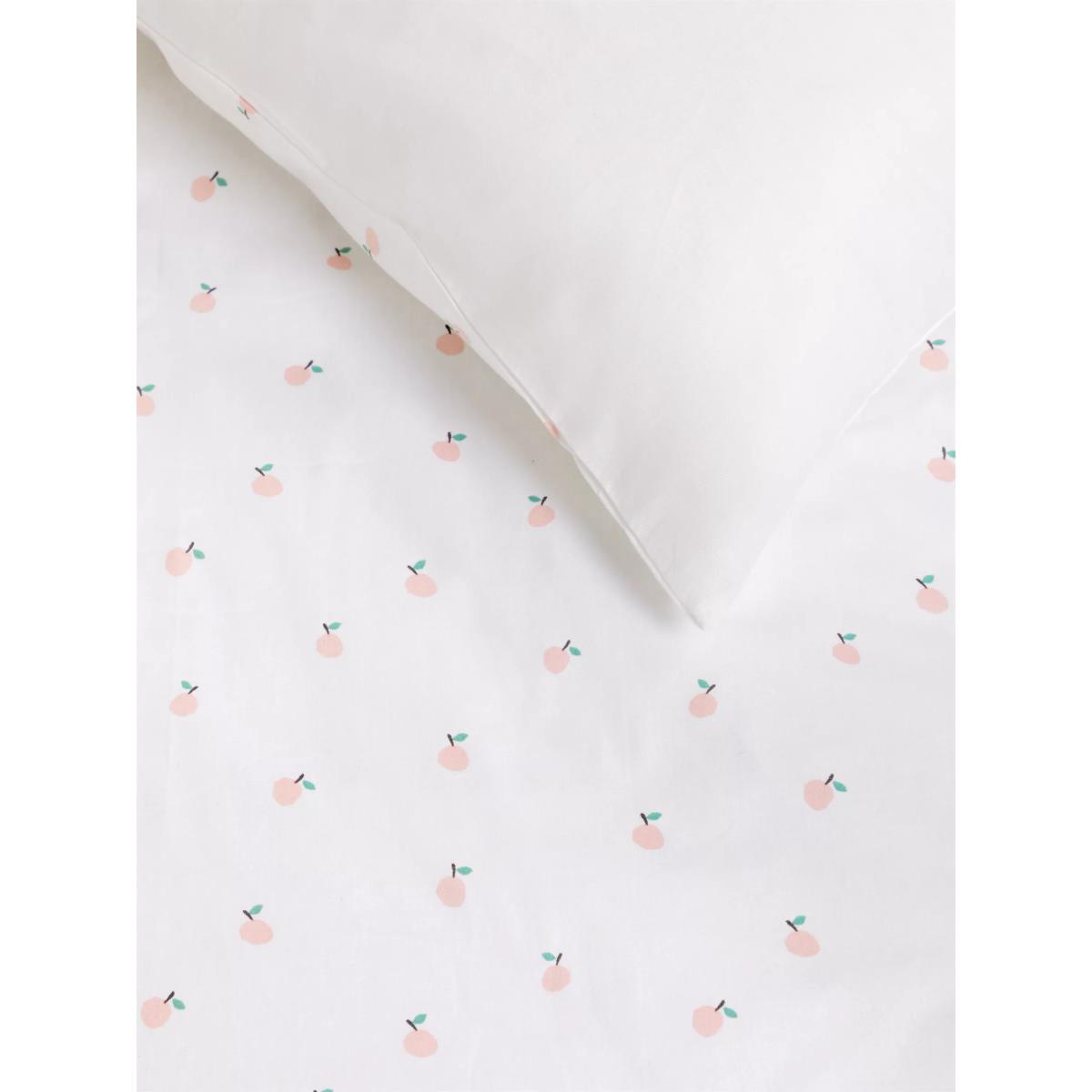 ANYDAY John Lewis & Partners Apple Print Toddler Duvet Cover and Pillowcase Set – image 2
