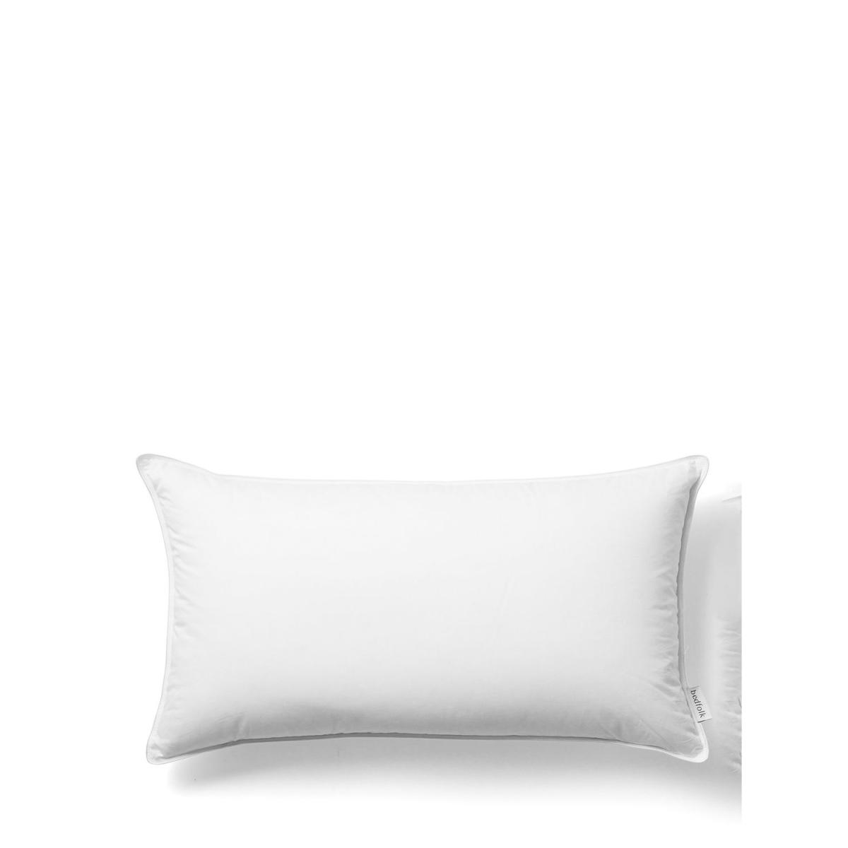 Bedfolk Duck Down Kingsize Pillow, Medium/Firm – image 2