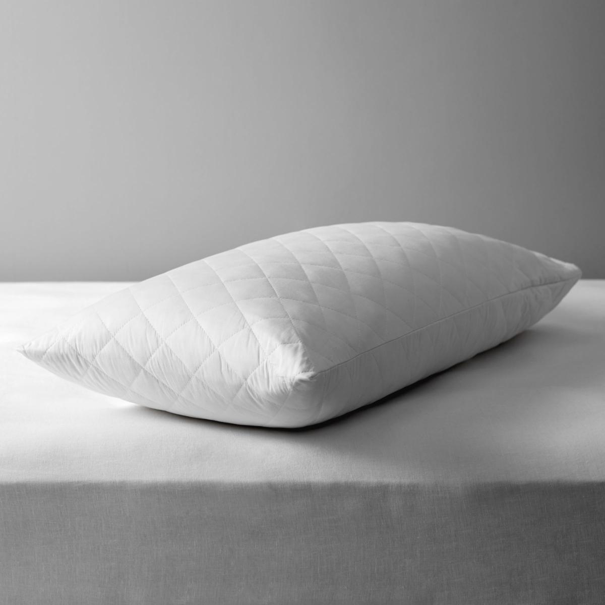 John Lewis & Partners Natural Cotton Quilted Kingsize Pillow Protector – image 1