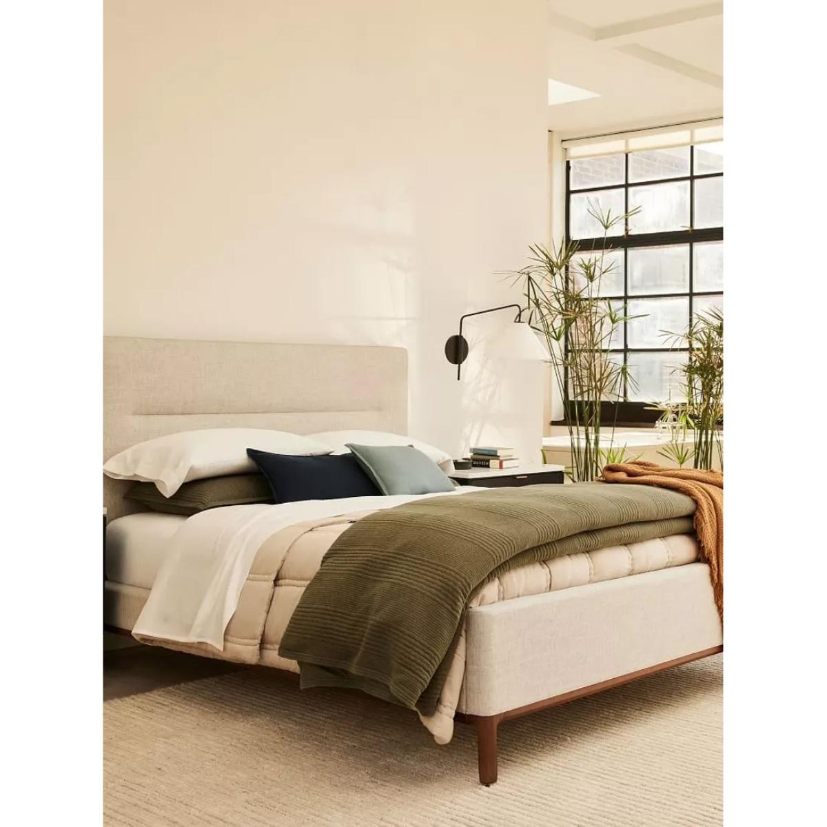 west elm Organic Cotton Jersey Textured Pillow – image 5