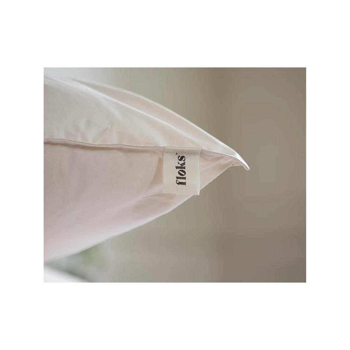 Floks Luxury British Wool Pillow, Soft – image 3