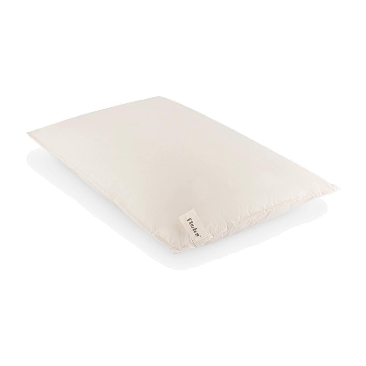 Floks Luxury British Wool Pillow, Soft – image 1