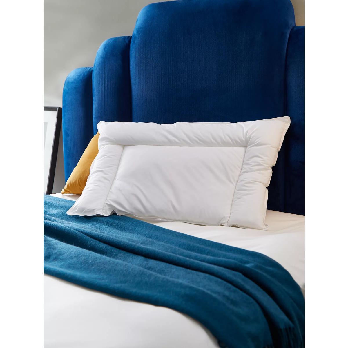 John Lewis & Partners Specialist Synthetic 3-Chamber Low Profile Standard Pillow, Soft – image 2