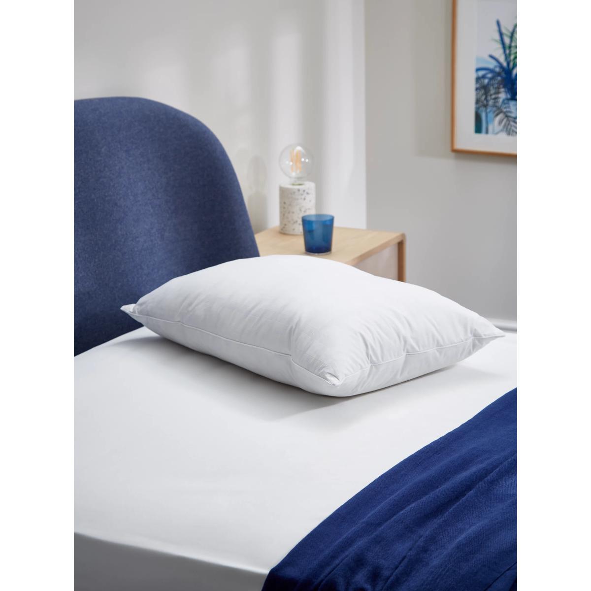 John Lewis & Partners Natural Duck Down Surround Pillow, Soft/Medium – image 2