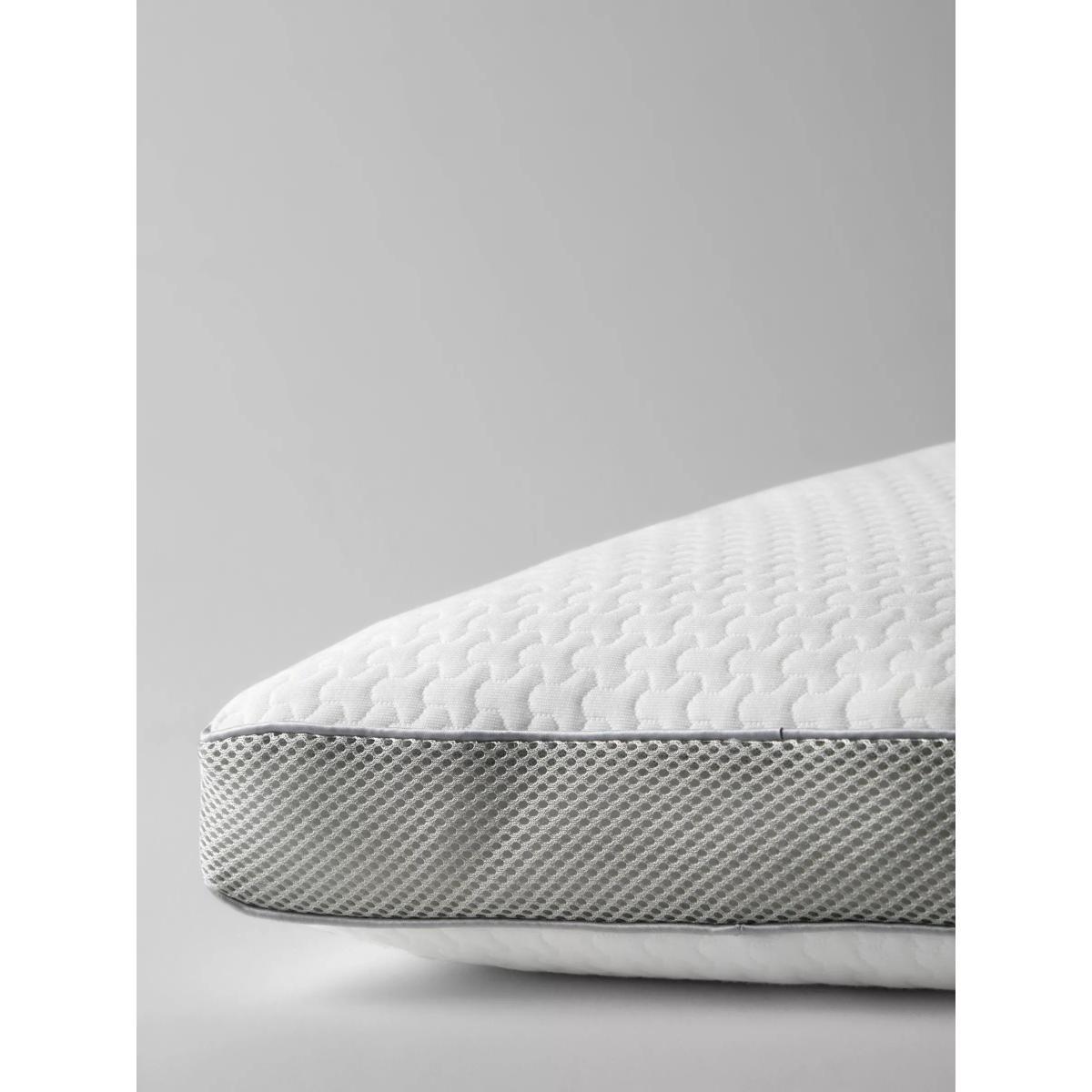 John Lewis & Partners Specialist Synthetic Crescent Memory Foam Support Pillow, Soft/Medium – image 3
