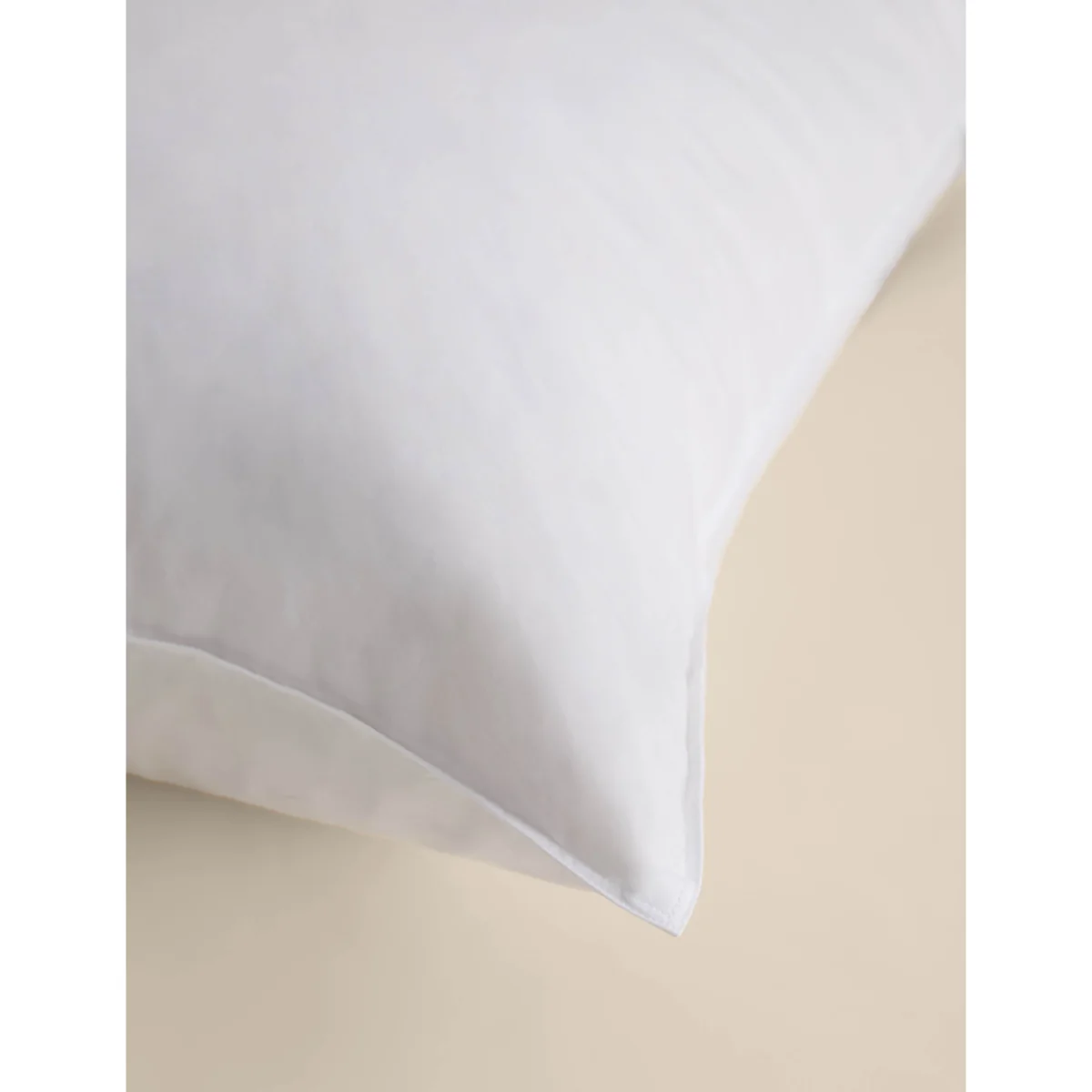 M&S Duck Feather & Down Square Pillow White – image 3