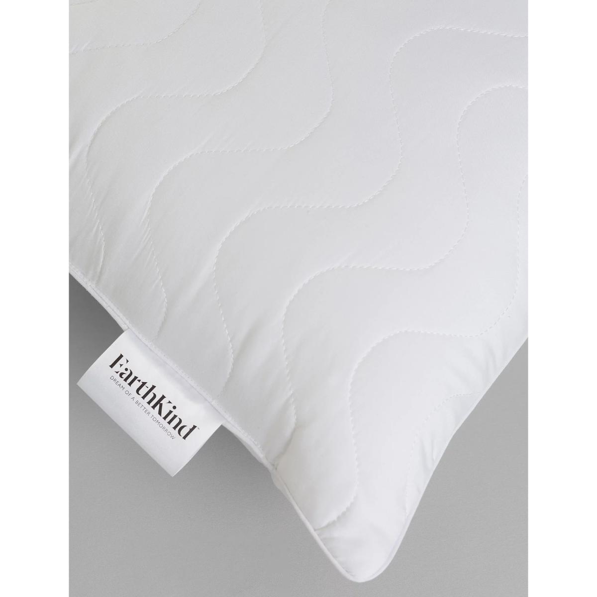 Earthkind Recycled Synthetic Pillow - White, White – image 7