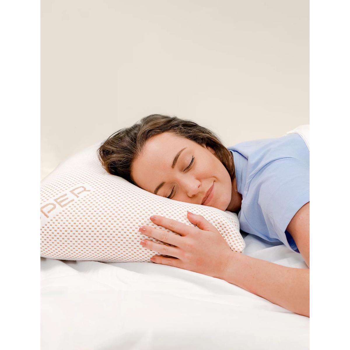 M&S Kally Sleep Copper Anti-Aging Pillow - White, White – image 3
