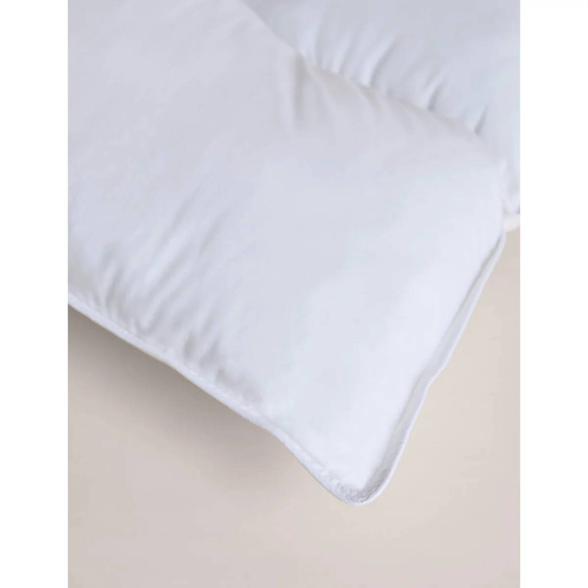 M&S Pure Cotton Breathable Front Sleeper Pillow White – image 3