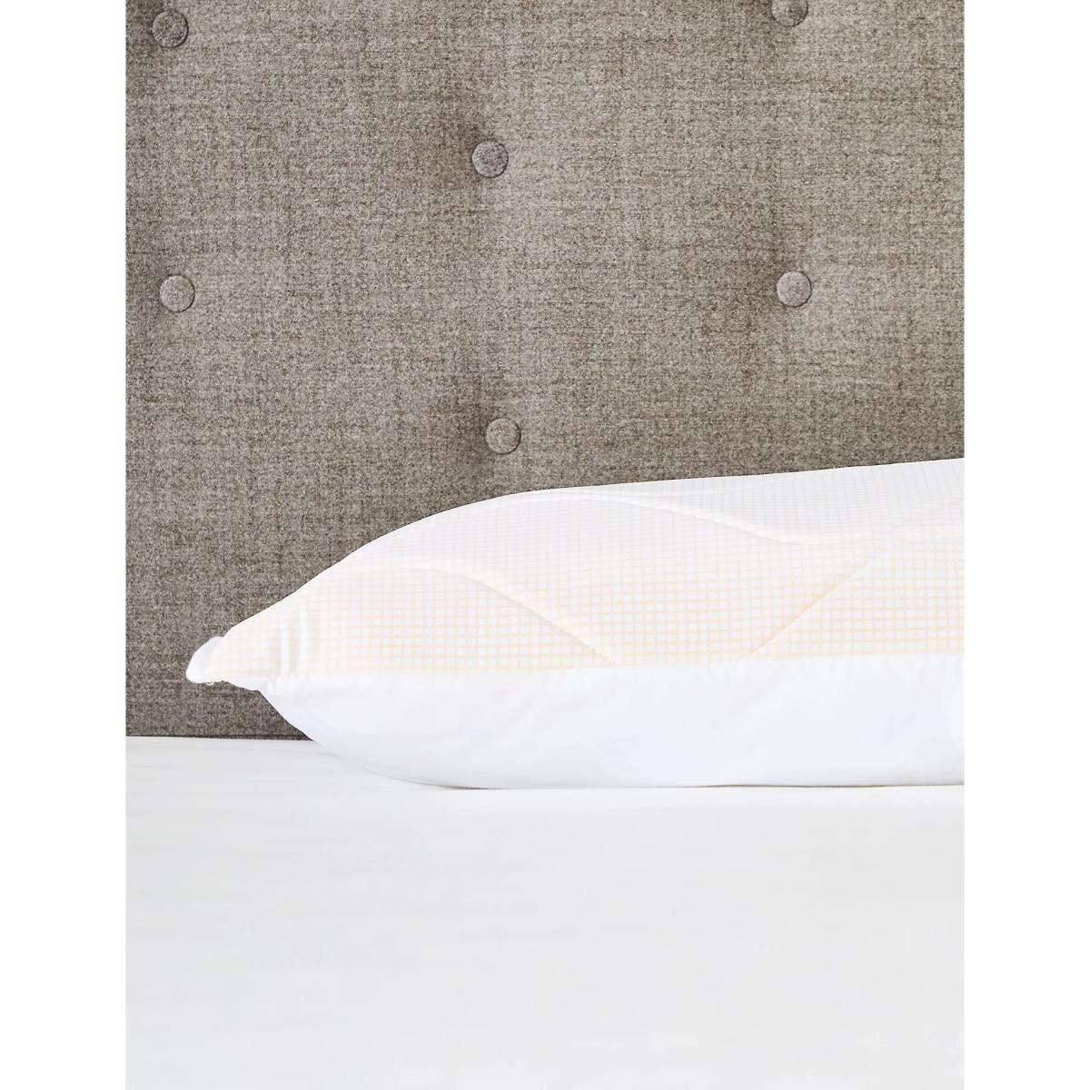 M&S Outlast Medium Memory Foam Pillow - Cream, Cream – image 4