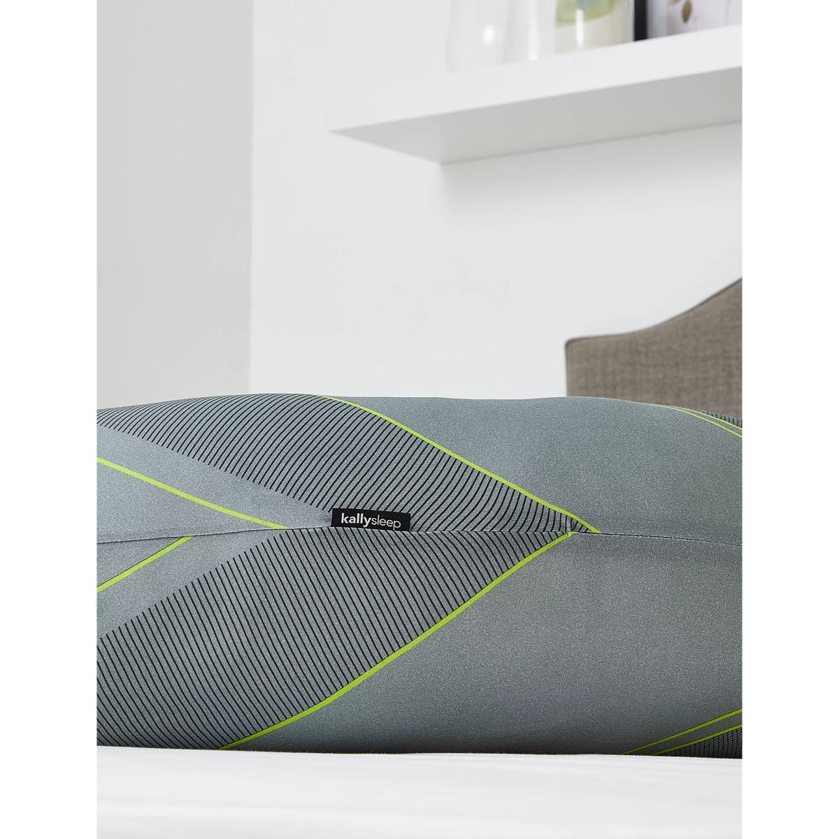M&S Kally Sleep Sports Recovery Medium Body PIllow - Grey Mix, Grey Mix – image 8