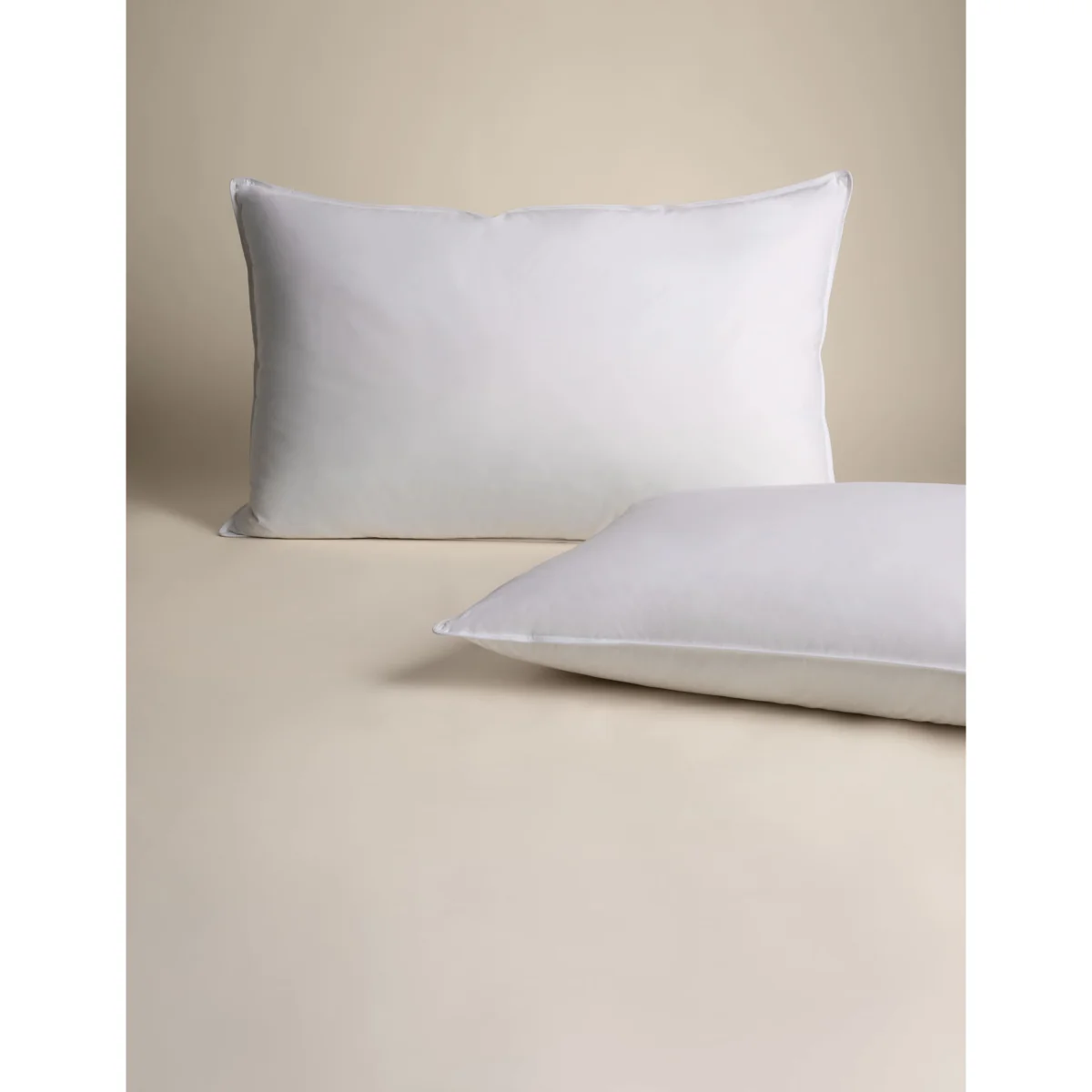 M&S 2 Pack Duck Feather & Down Firm Pillows White – image 2