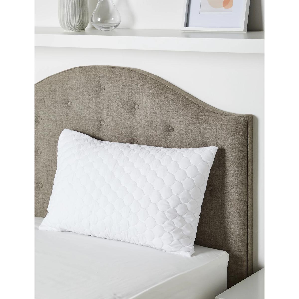 M&S 2pk Warm & Toasty Pillow Protectors - White, White – image 2