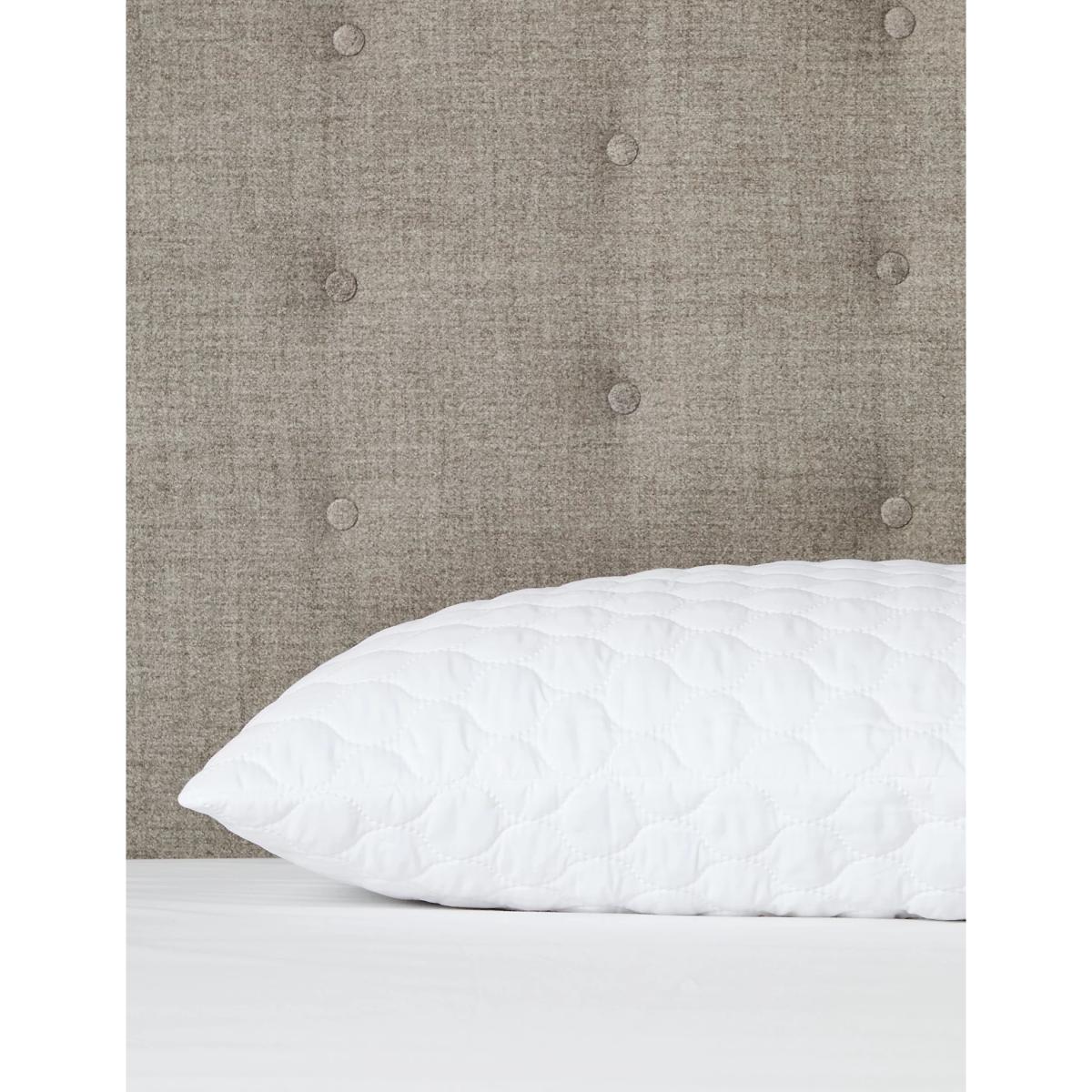 M&S 2pk Warm & Toasty Pillow Protectors - White, White – image 4