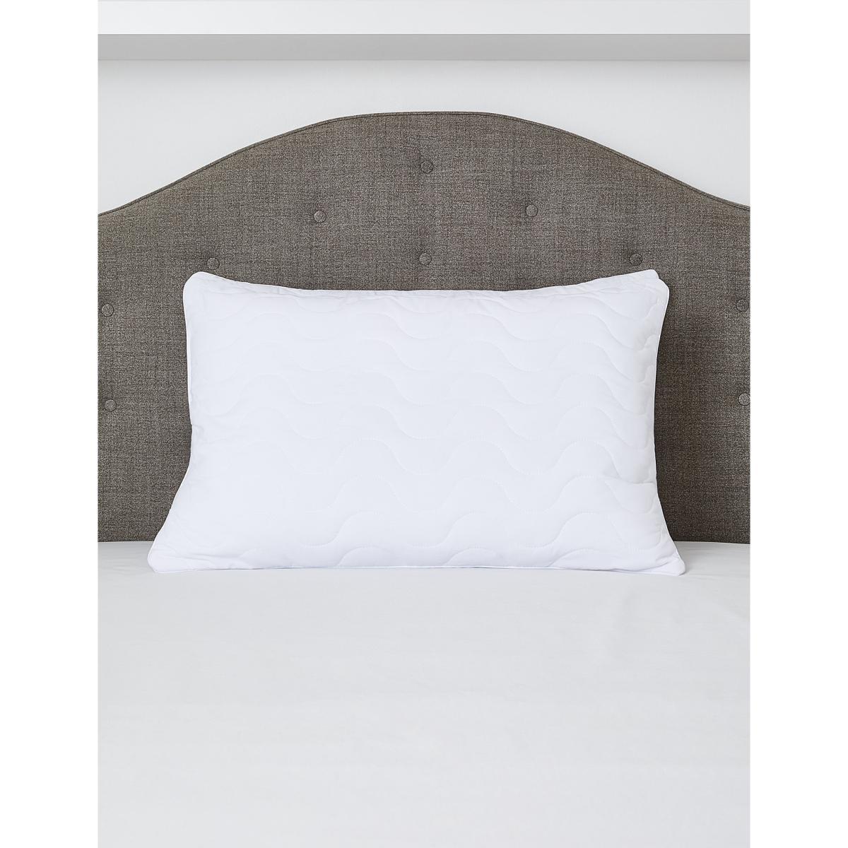 M&S 2 Pack Fresh & Cool Medium Pillows - White, White – image 4