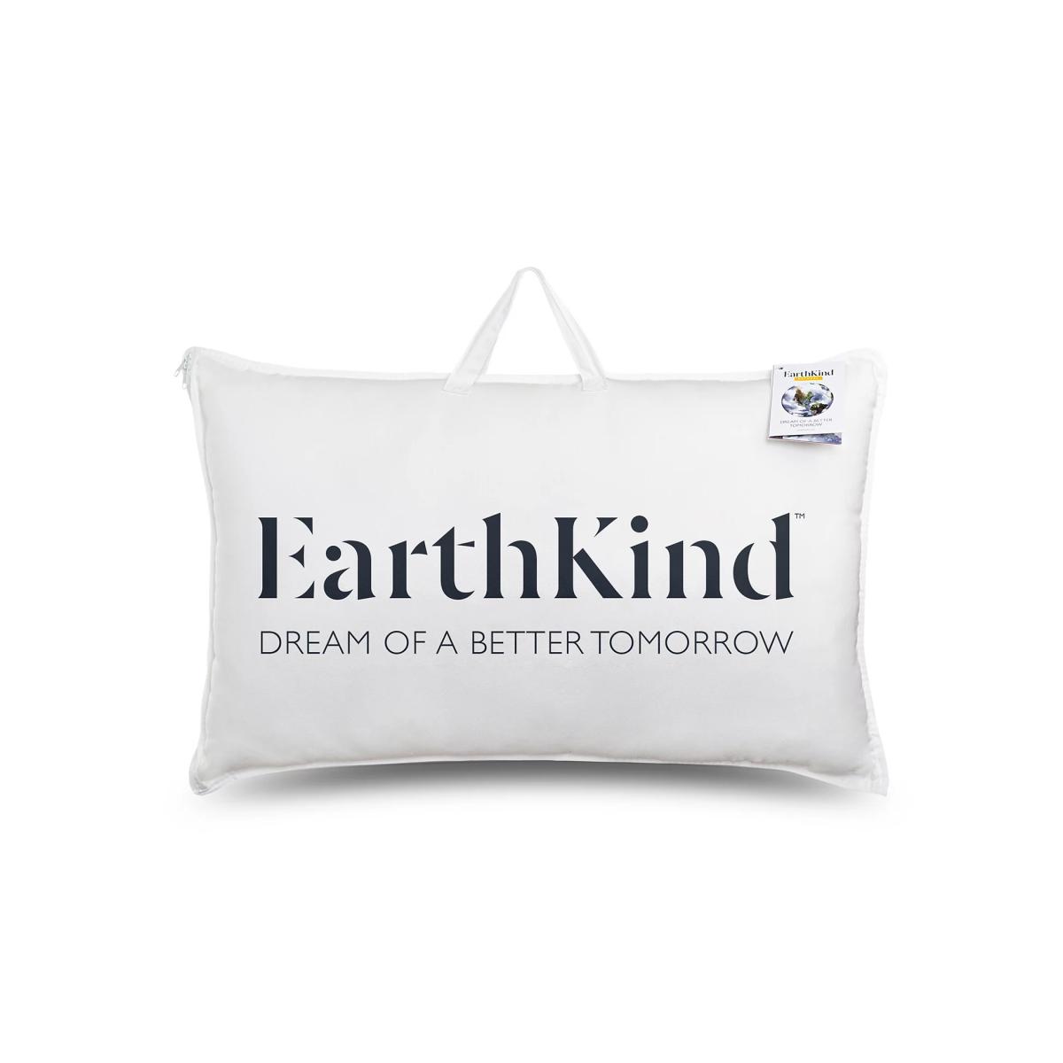 Earthkind Recycled Feather & Down Pillow - White, White – image 3