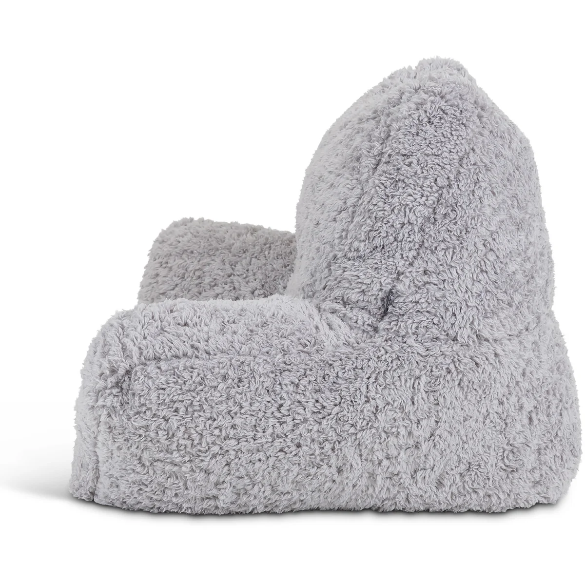 Berber Fleece Bean Filled Reading Support Pillow - Grey – image 6