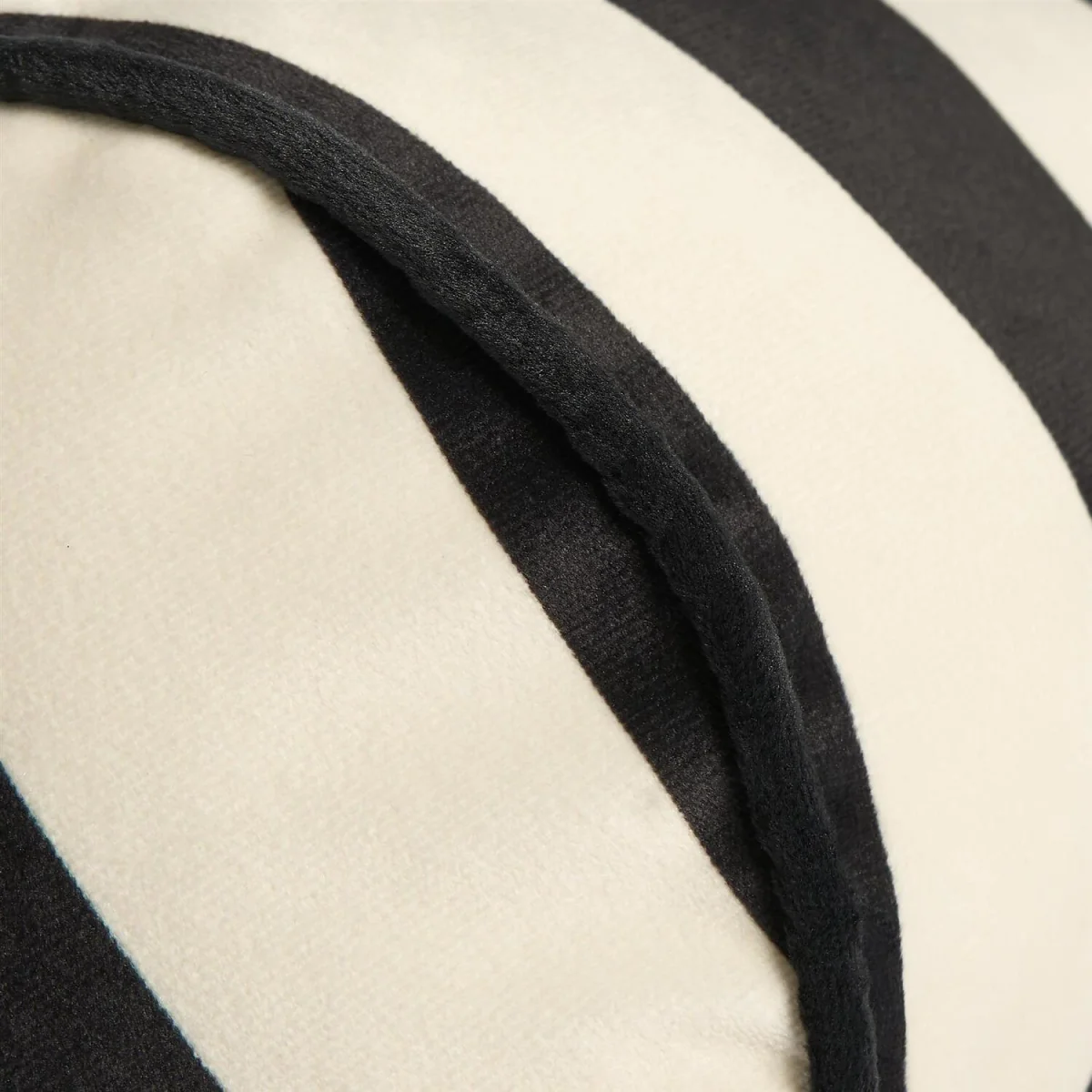 OHS Stripe Bolster Pillow - Monochrome – image 1