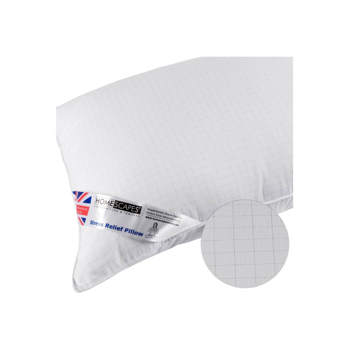 Anti Stress Pillow Super Microfibre Extra Fill - White – image 1