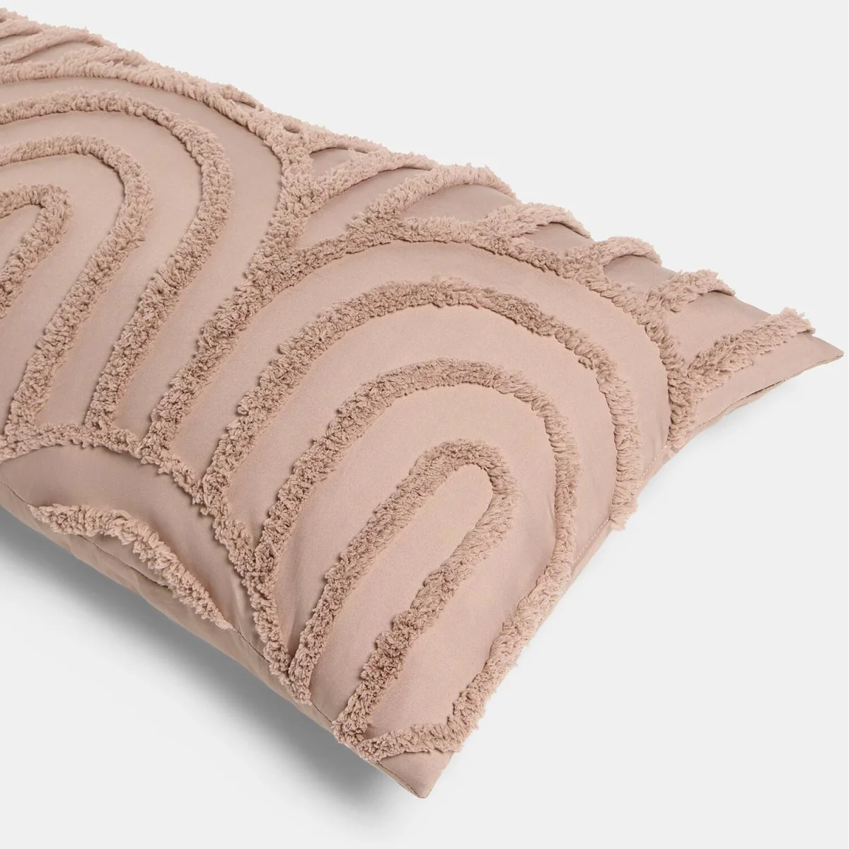 OHS Tufted Arches Bolster Pillow - Natural – image 5