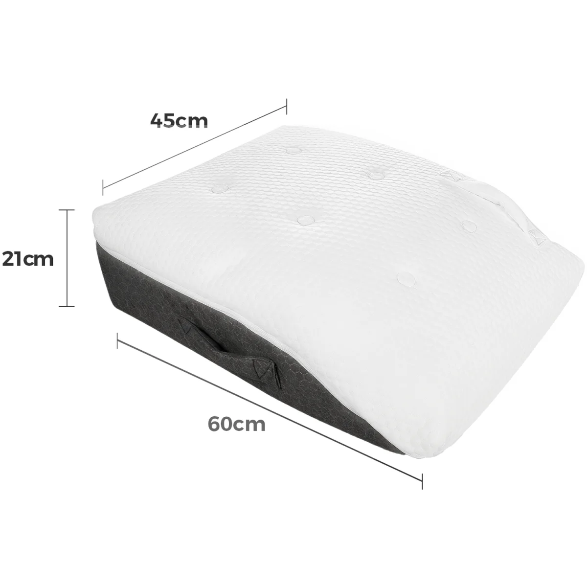 Lavio Leg Elevation Pillow Memory Foam Wedge - White – image 7