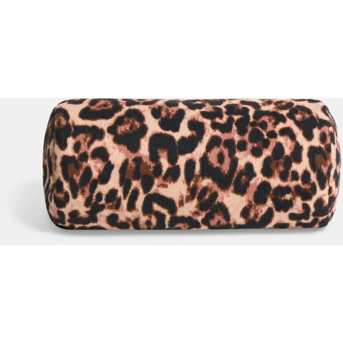 OHS Leopard Print Inflatable Beach Bolster Pillow - Natural – image 3