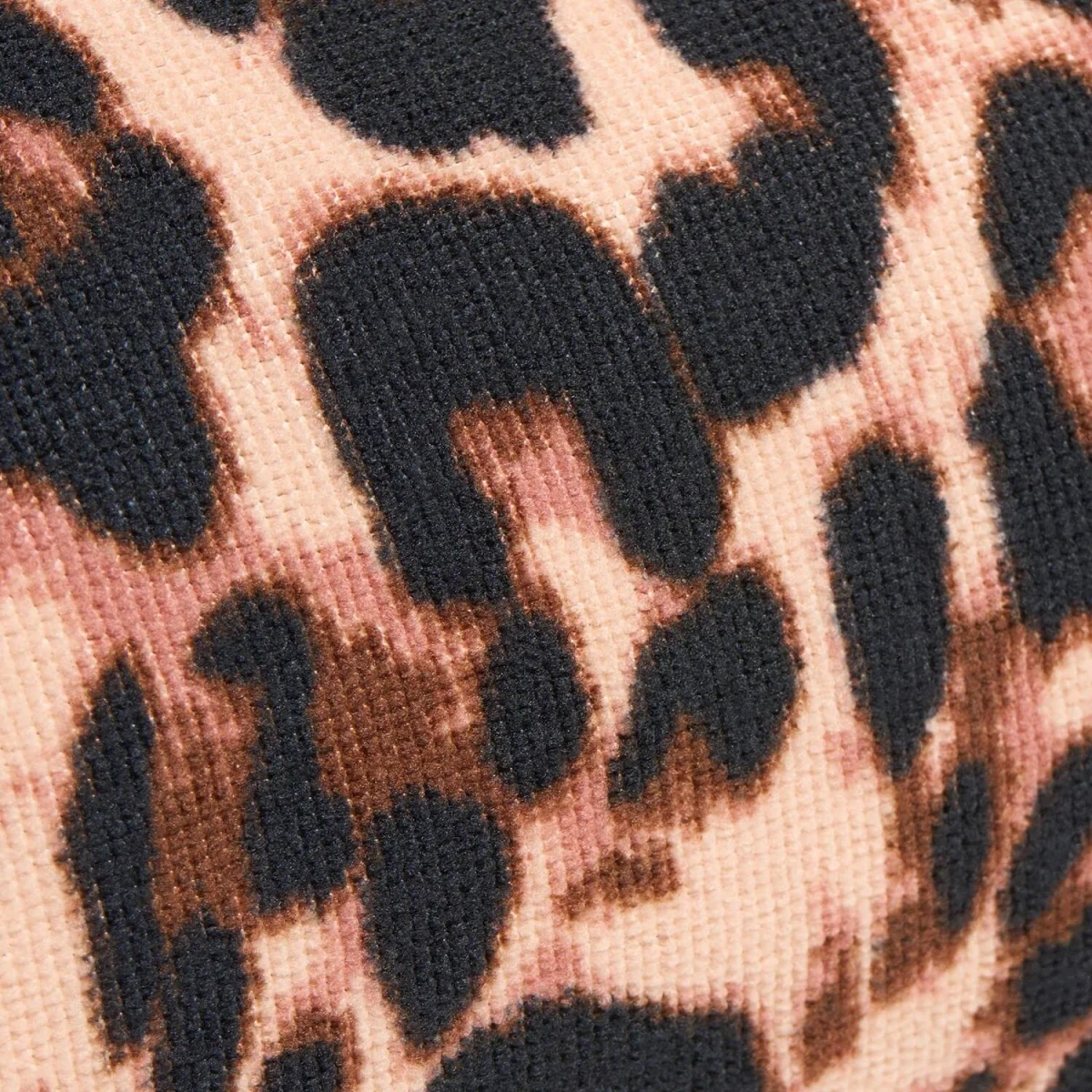 OHS Leopard Print Inflatable Beach Bolster Pillow - Natural – image 6