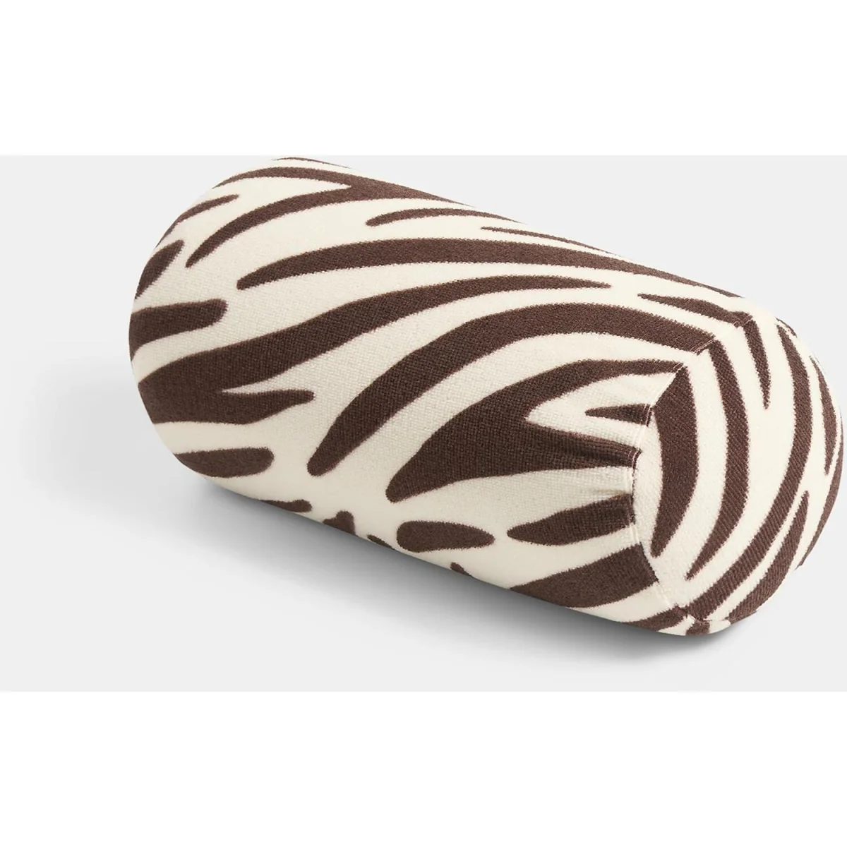 OHS Zebra Print Inflatable Beach Bolster Pillow - Brown/Cream – image 3