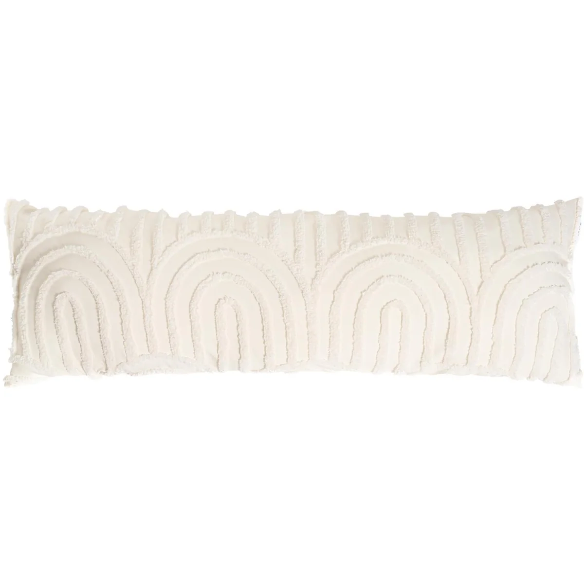 OHS Tufted Arches Bolster Pillow - Cream – image 4