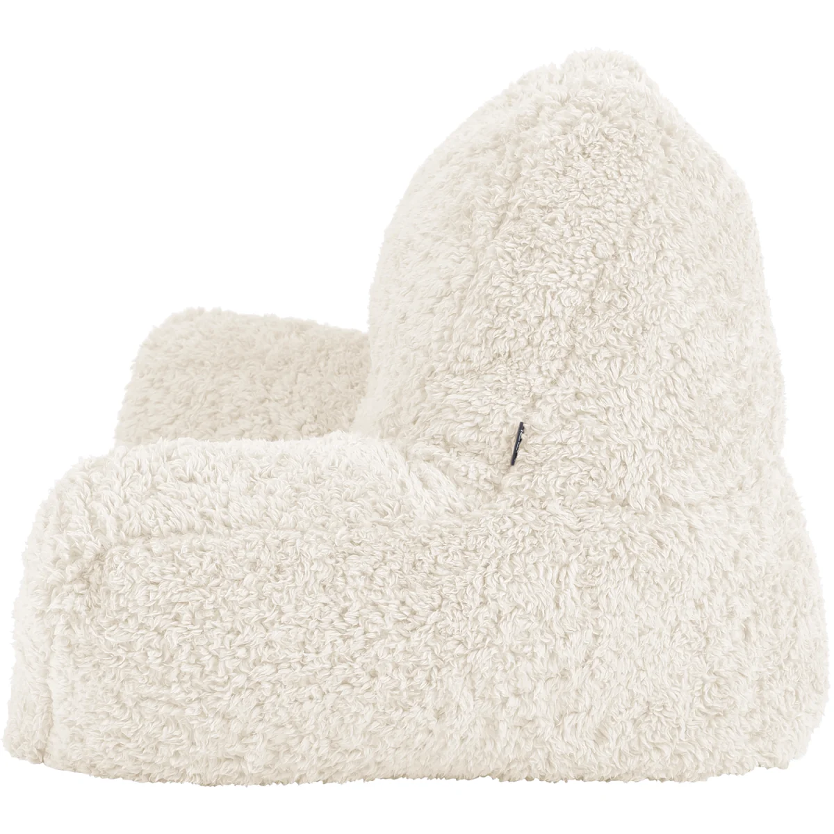 Berber Fleece Bean Filled Reading Support Pillow - Cream – image 17