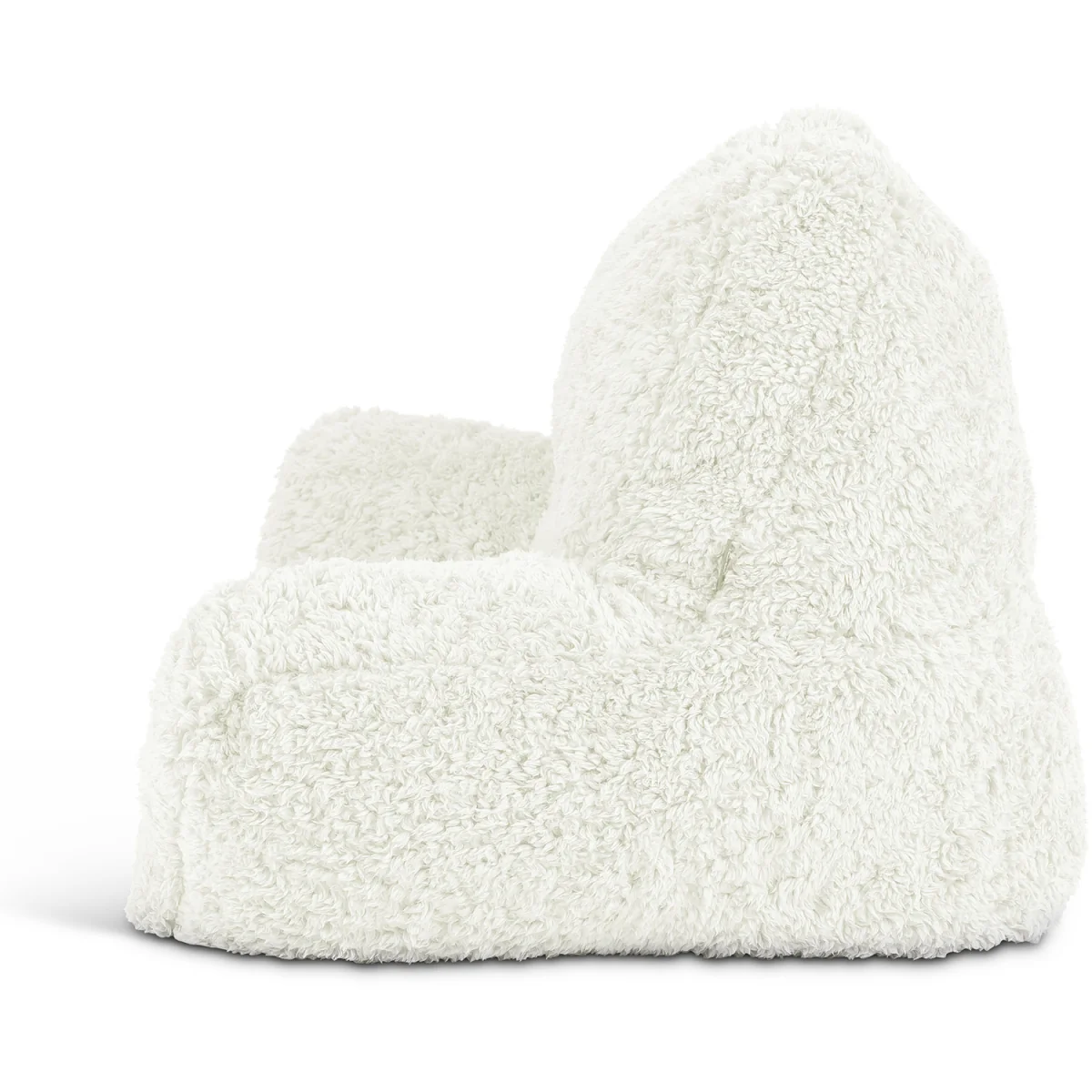 Berber Fleece Bean Filled Reading Support Pillow - Cream – image 5