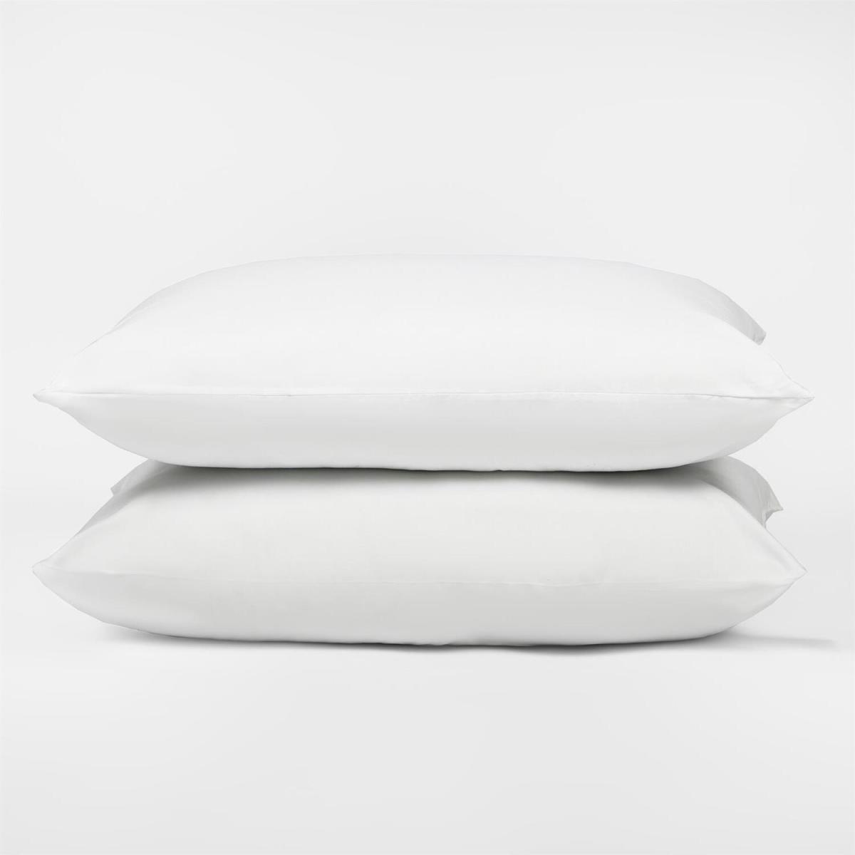 Pair of Soft Touch Bounce Back Medium Anti-Allergy Pillows - White – image 3