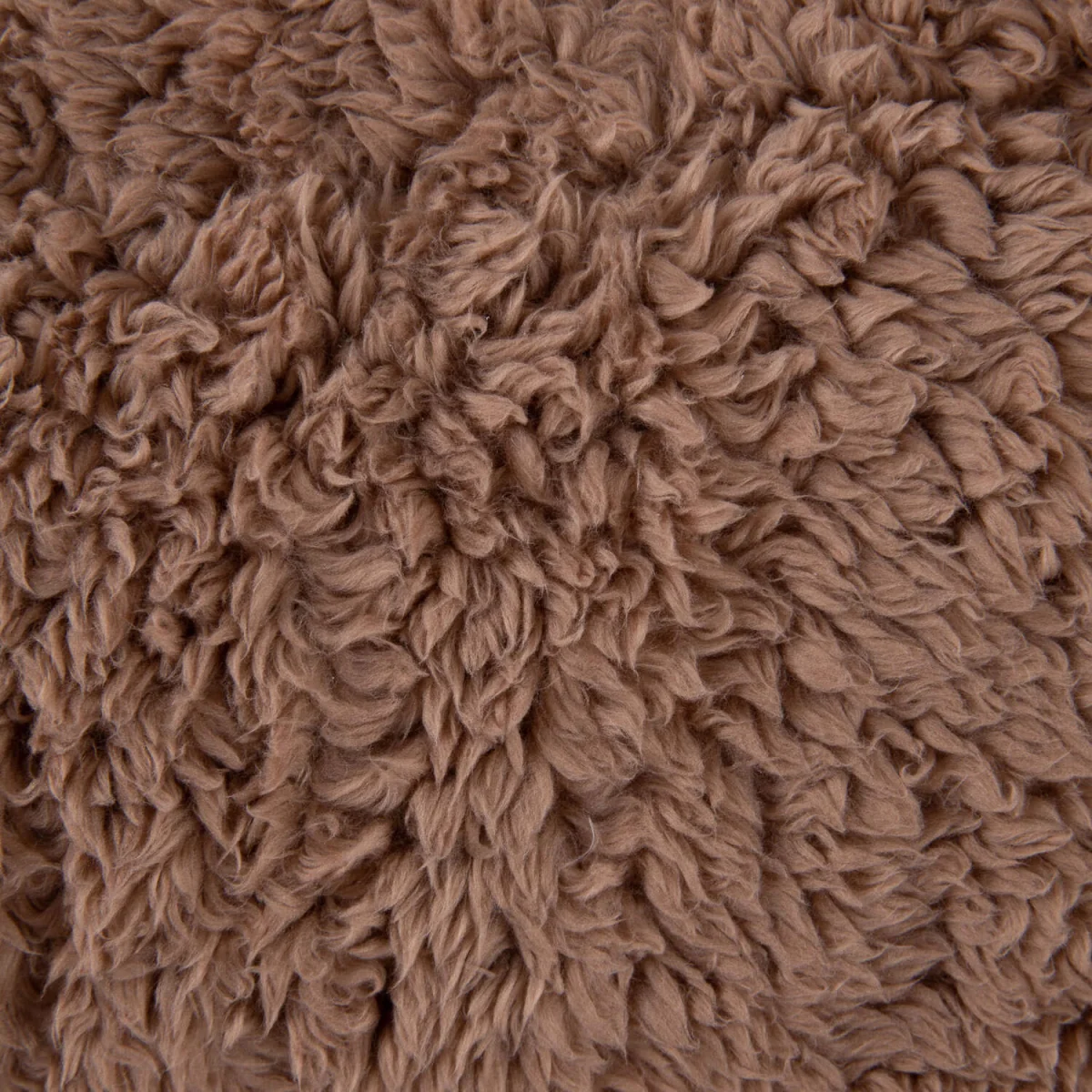 Berber Fleece Bean Filled Reading Support Pillow - Brown – image 2