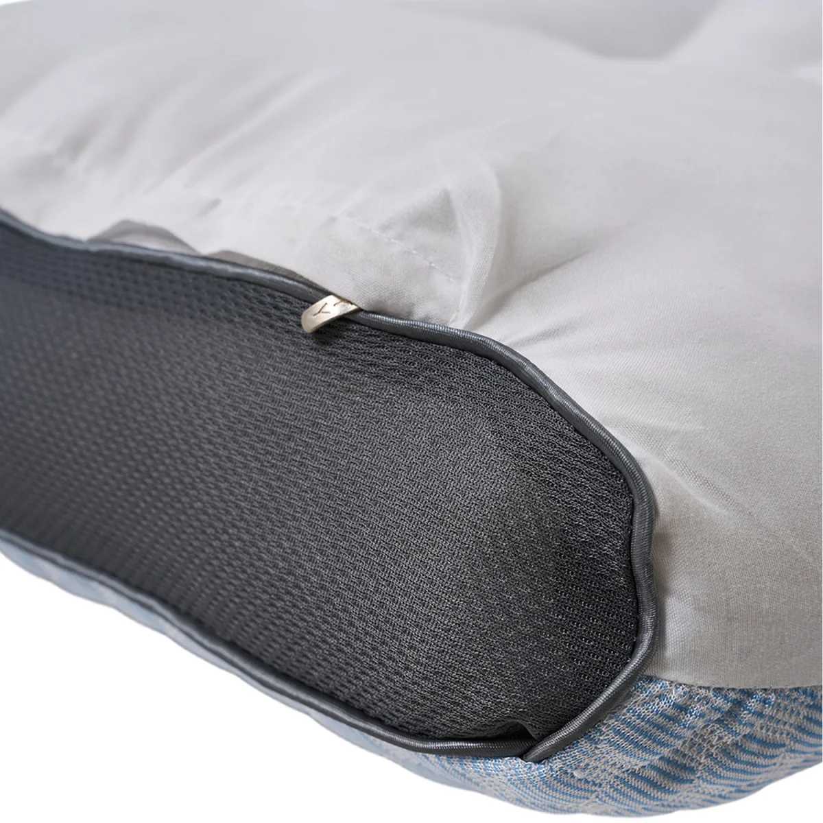 Cooling Pillow Insert for Back Stomach and Side Sleepers - Blue – image 3