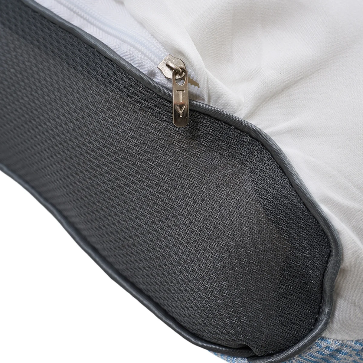 Cooling Pillow Insert for Back Stomach and Side Sleepers - Blue – image 6