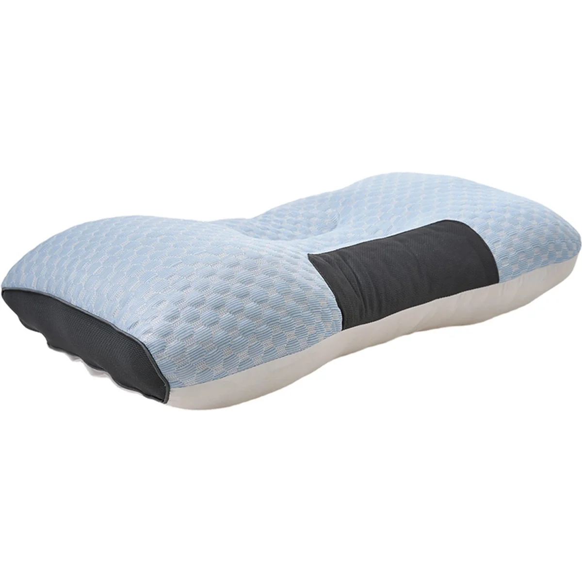 Cooling Pillow Insert for Back Stomach and Side Sleepers - Blue – image 9