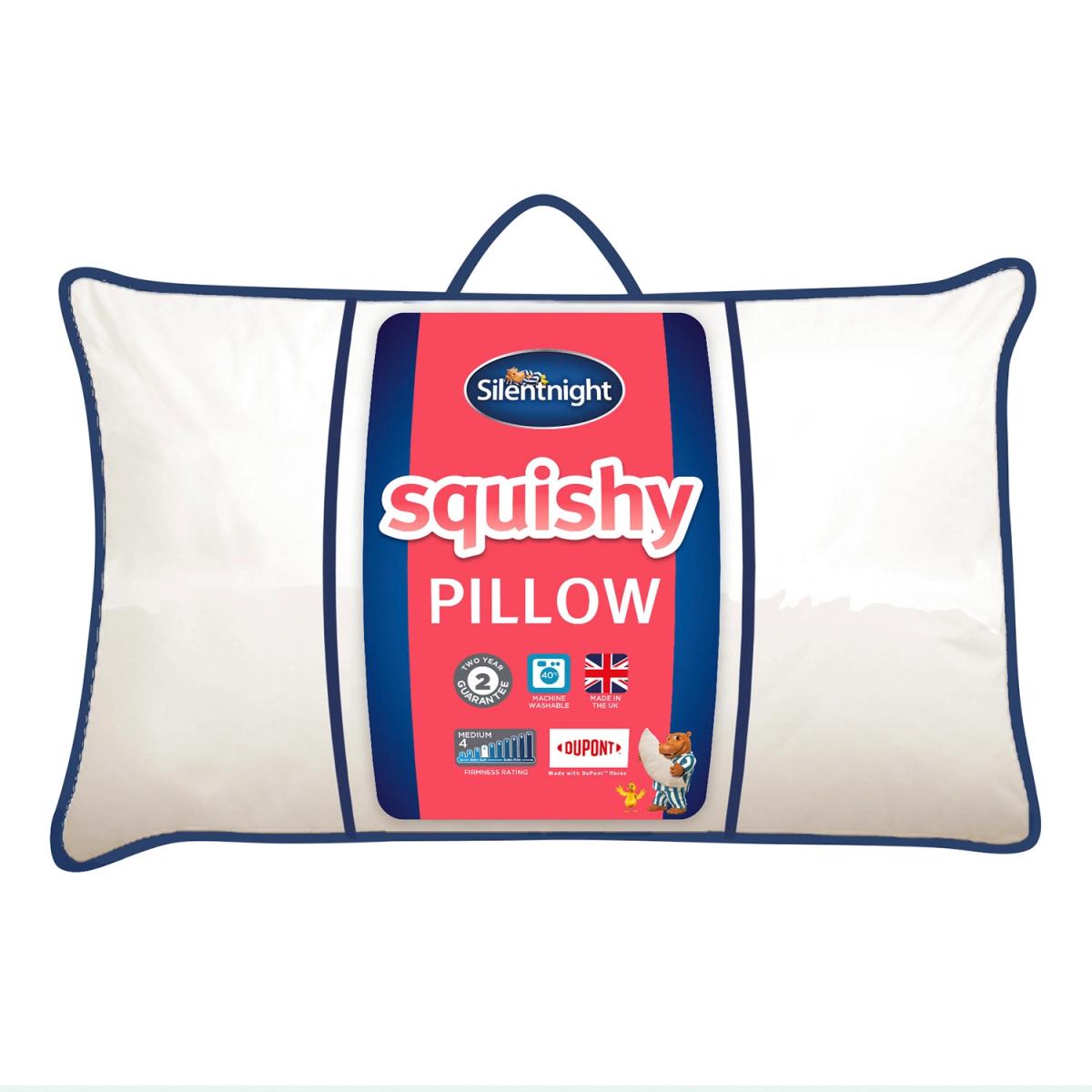 Silentnight Squishy Velvet Touch Pillow – image 2